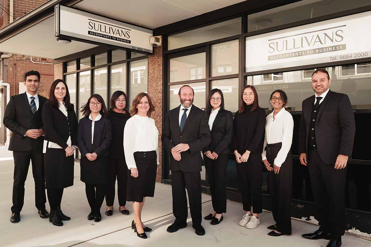 Staff at Sullivans Accountants